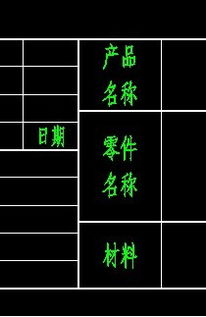 CAXA2007中定義標(biāo)題欄時表格單元格文字換行方法